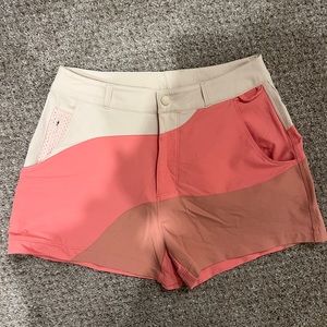 Outdoor Voices Pink Wave Shorts